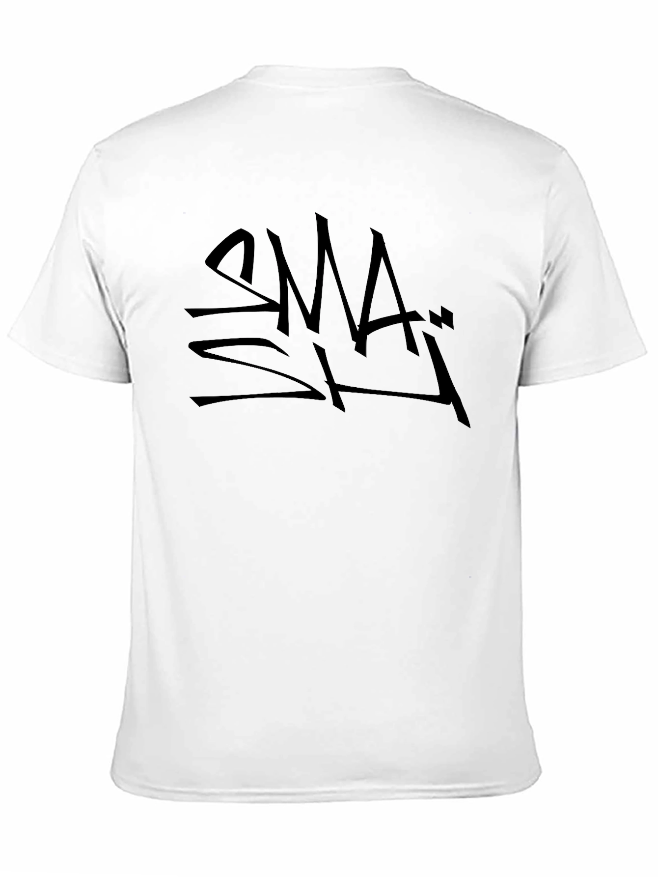 SMASH Black Graphic Tee - Street Style