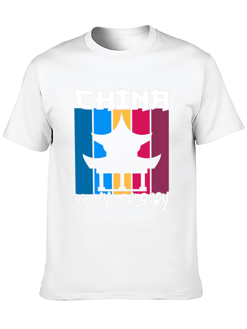 China is My Therapy Graphic T-Shirt
