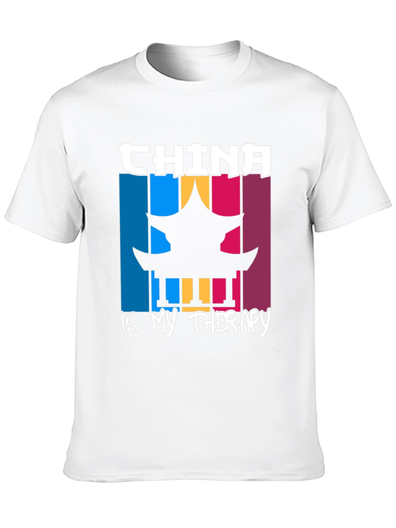 China is My Therapy Graphic T-Shirt