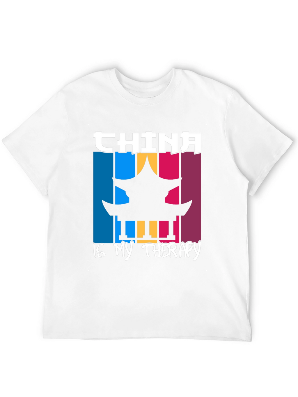 China is My Therapy Graphic T-Shirt