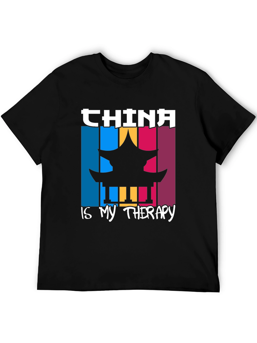 China is My Therapy Graphic T-Shirt
