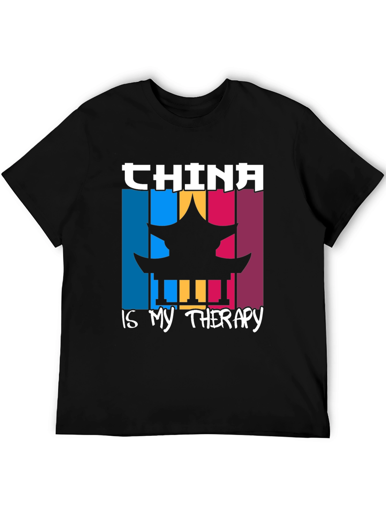 China is My Therapy Graphic T-Shirt
