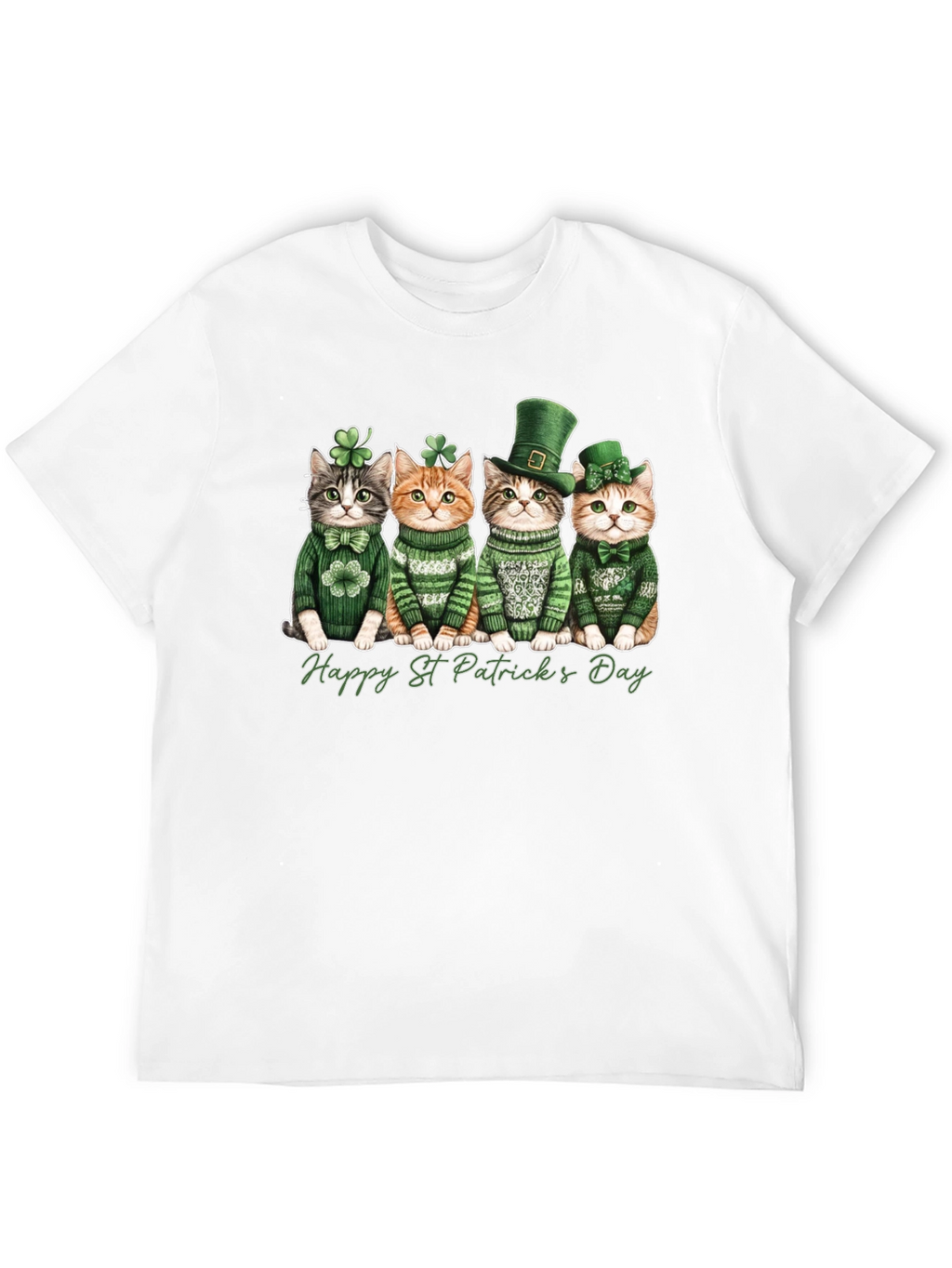 St. Patricks Day Cats T-Shirt