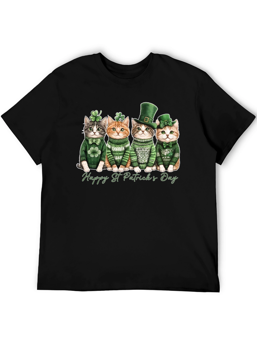 St. Patricks Day Cats T-Shirt