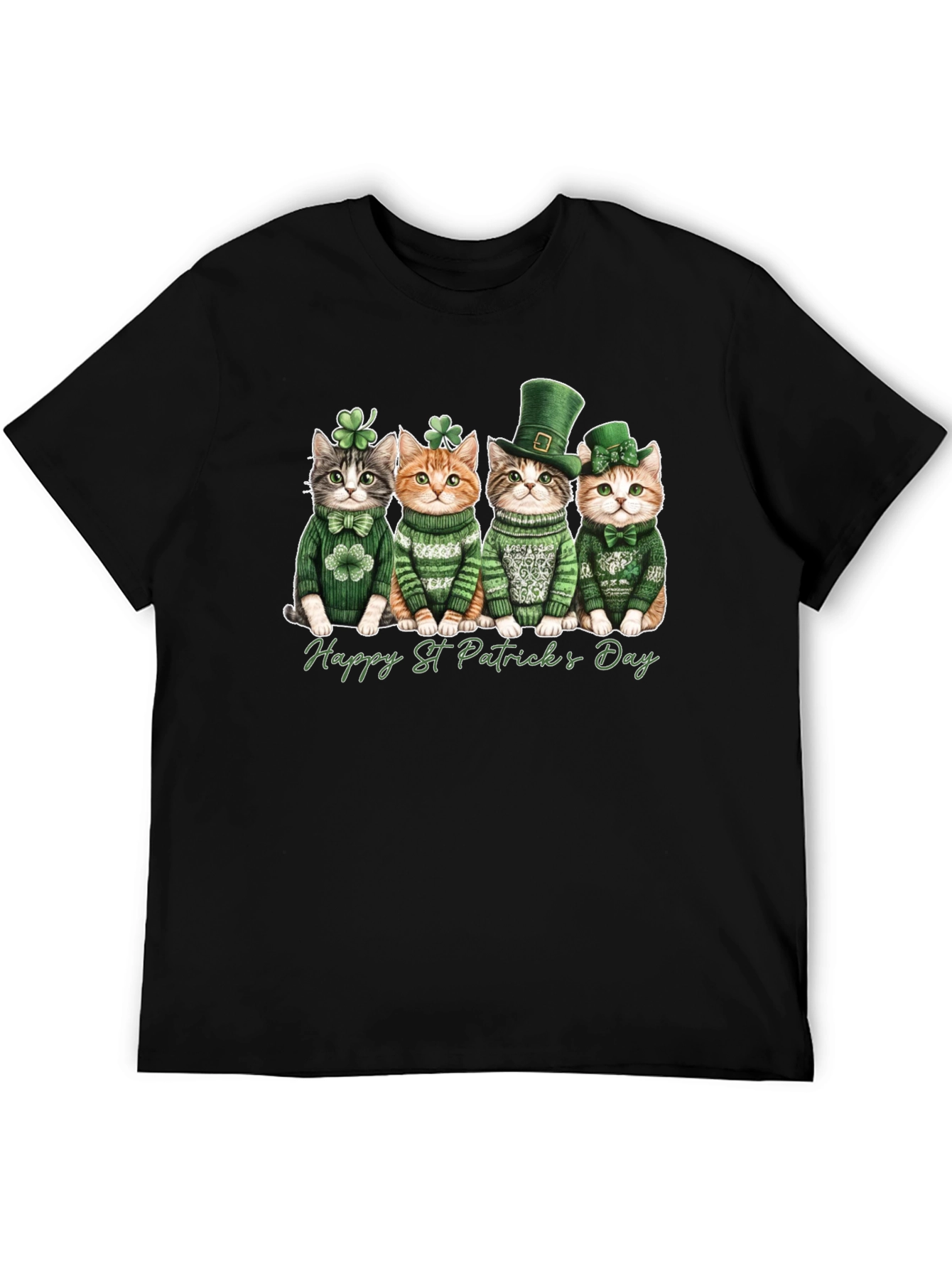 St. Patricks Day Cats T-Shirt