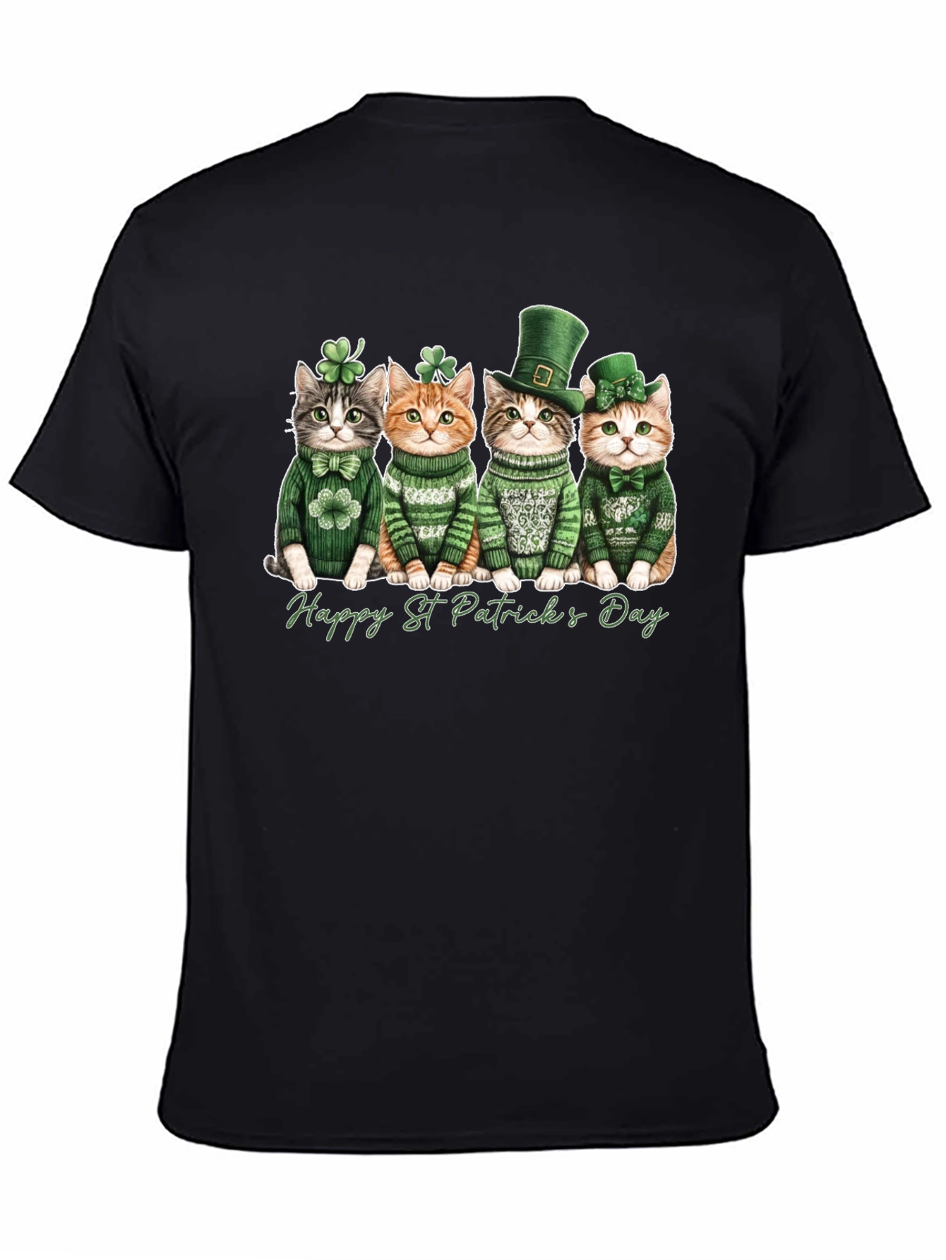 St. Patricks Day Cats T-Shirt