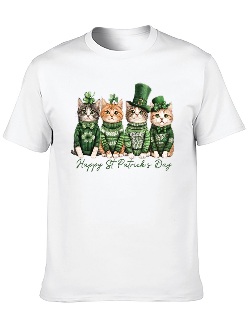 St. Patricks Day Cats T-Shirt