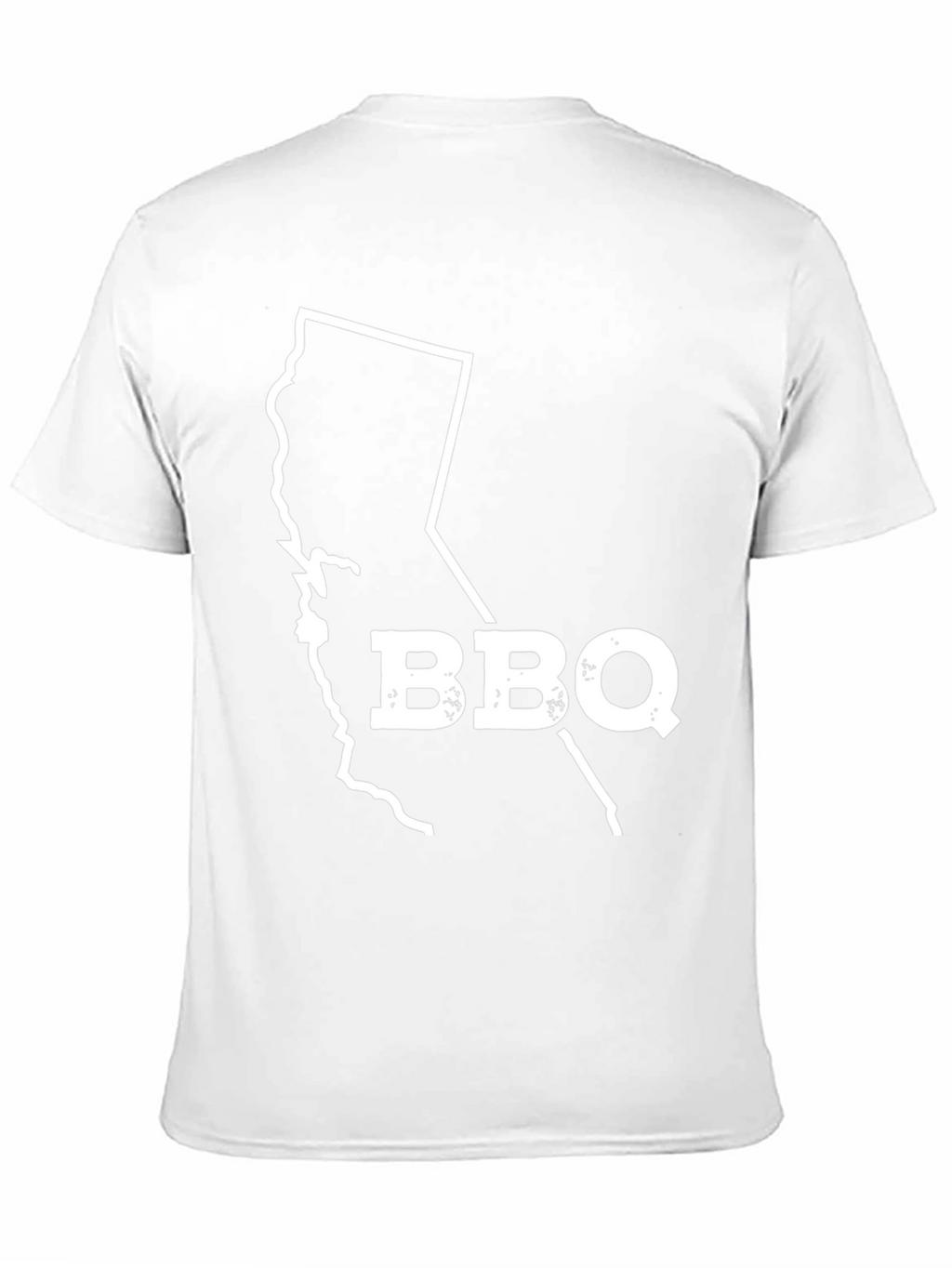BBQ California State Silhouette Graphic Tee