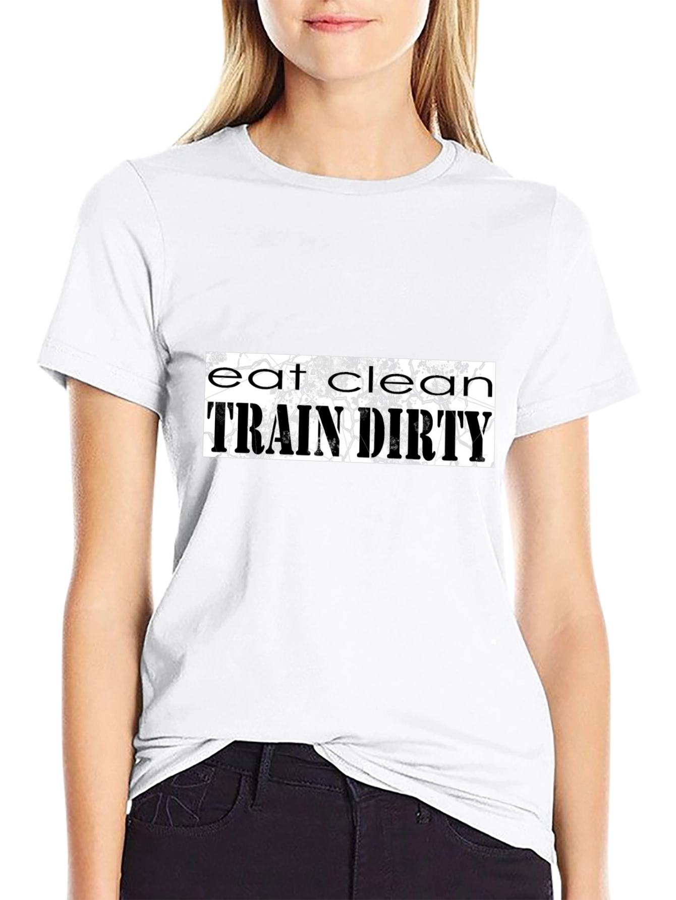 Eat Clean Train Dirty Graphic Tee