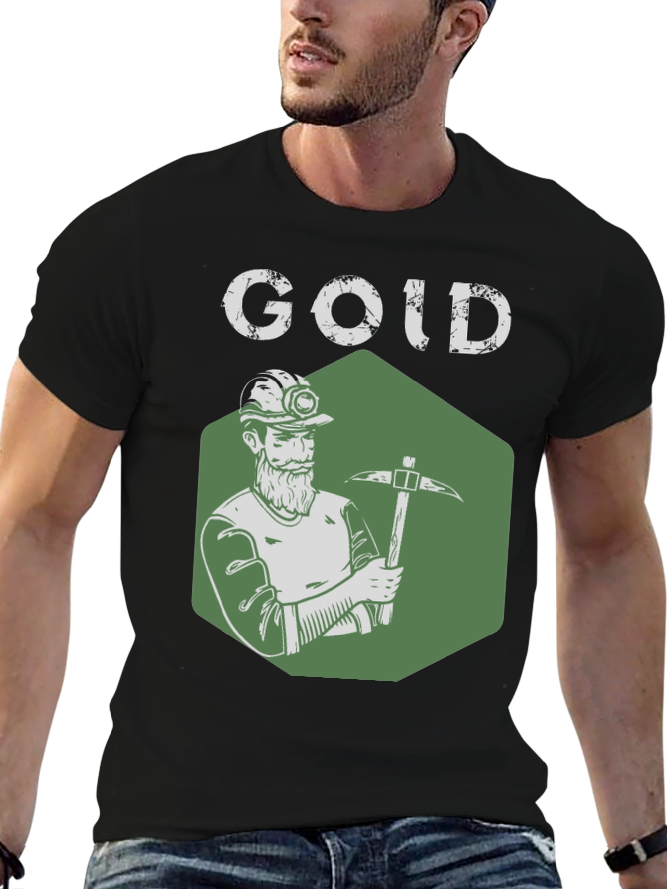 Gold Miner Graphic T-Shirt - Prospector Tee