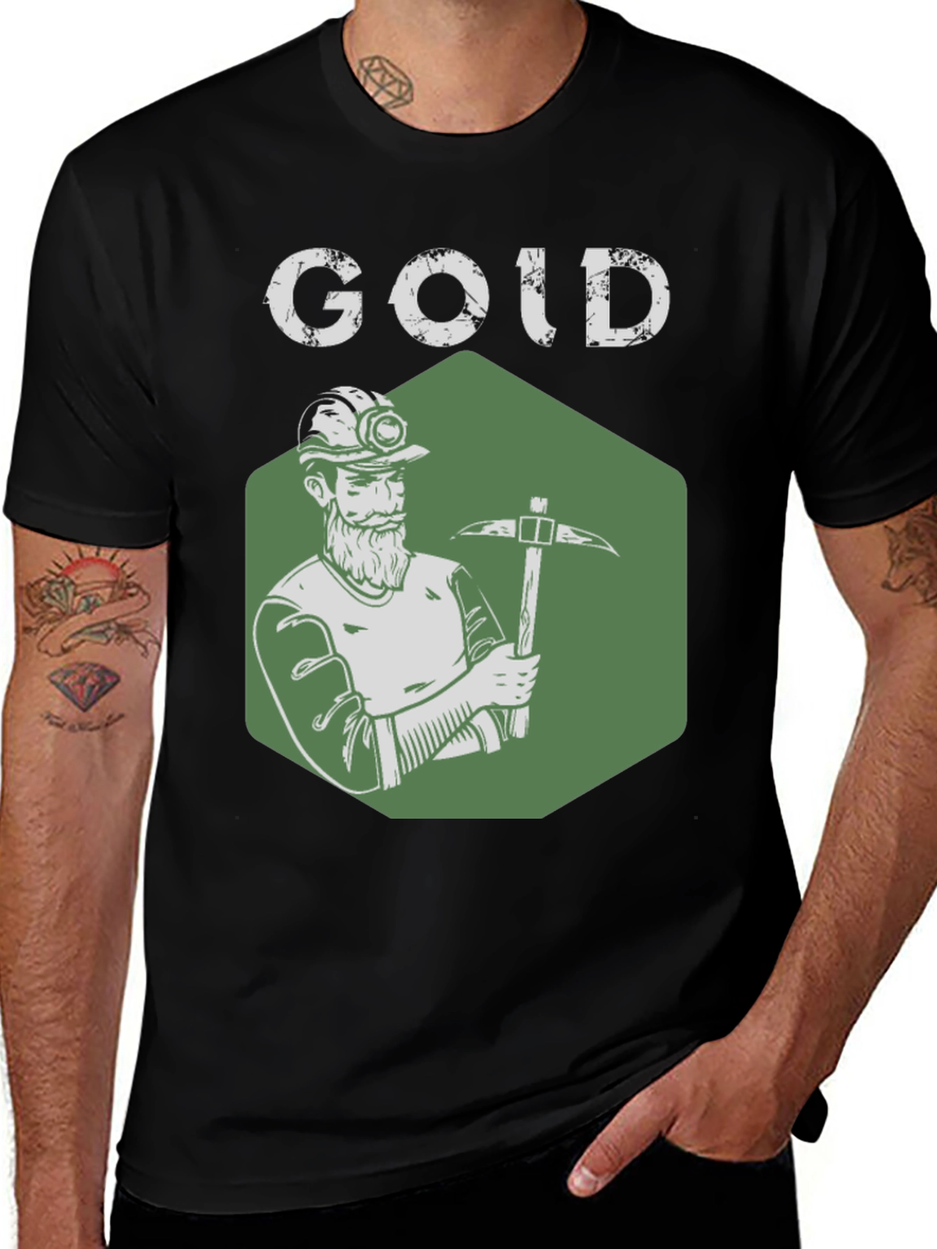 Gold Miner Graphic T-Shirt - Prospector Tee