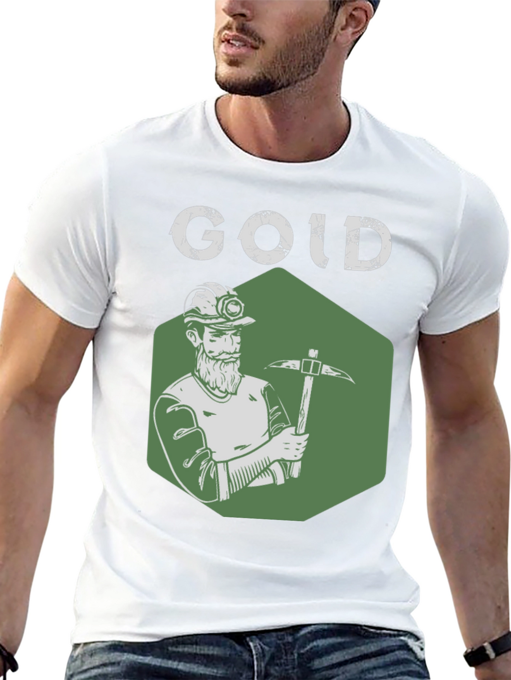 Gold Miner Graphic T-Shirt - Prospector Tee