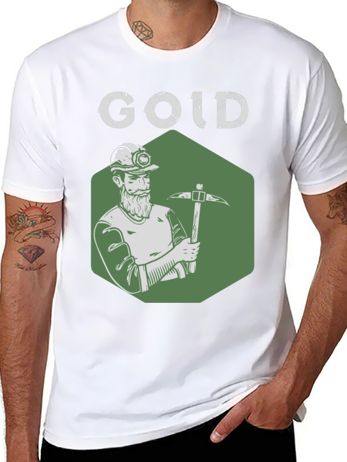 Gold Miner Graphic T-Shirt - Prospector Tee