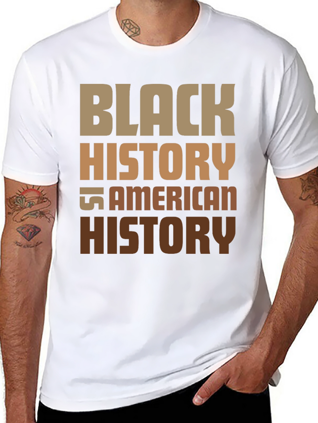 Black History is American History T-Shirt