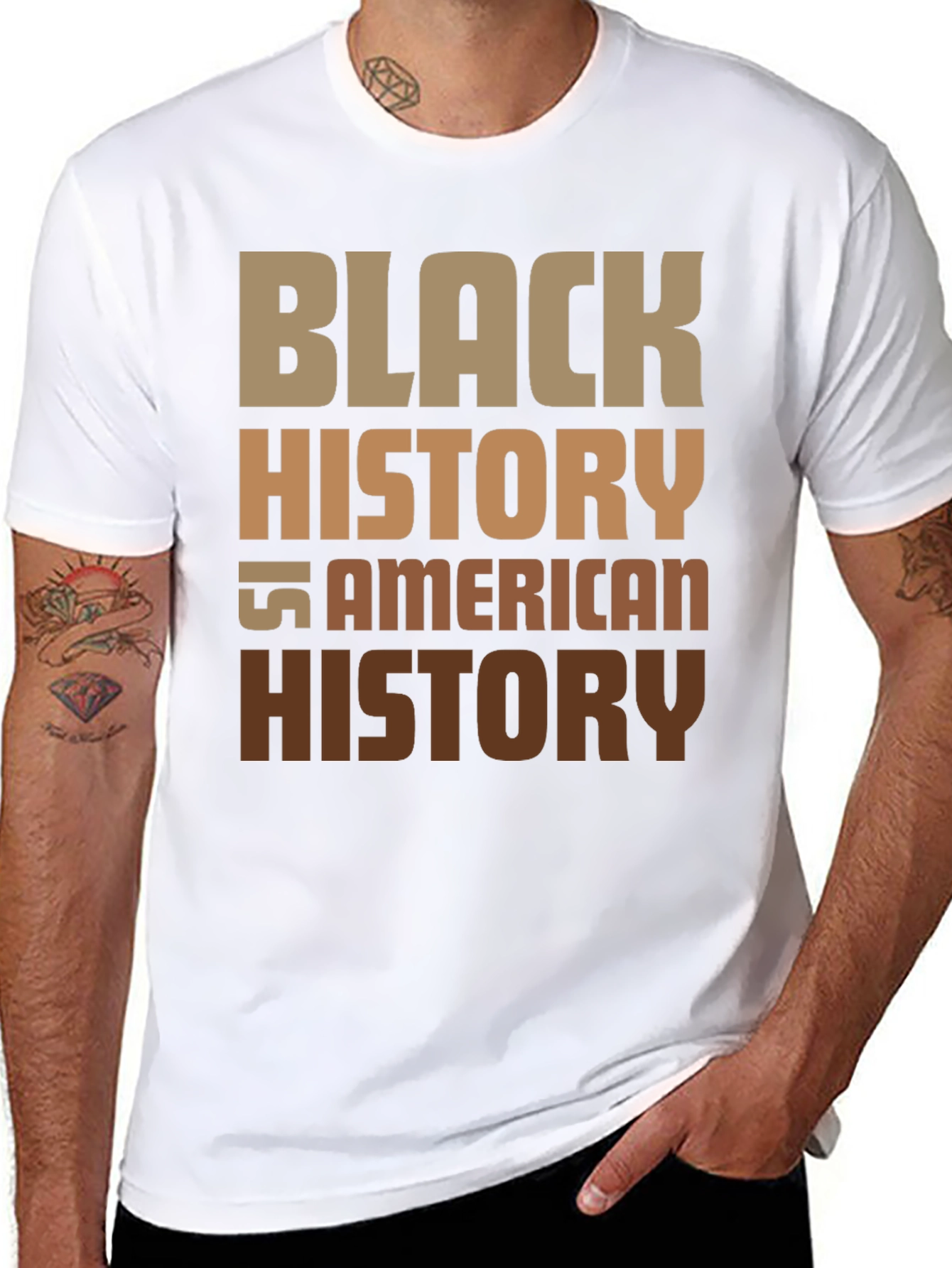Black History is American History T-Shirt