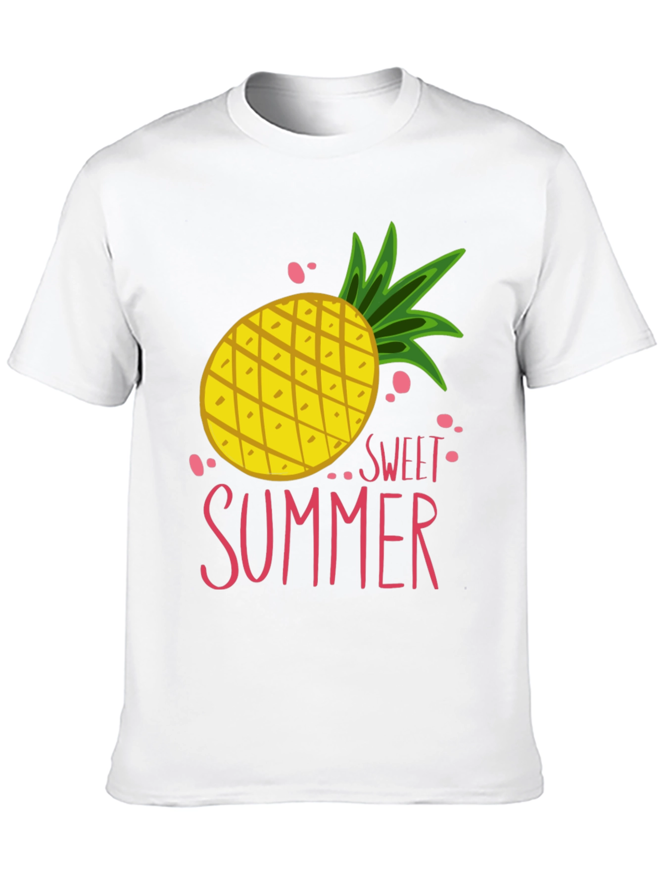 Sweet Summer Pineapple Graphic Tee