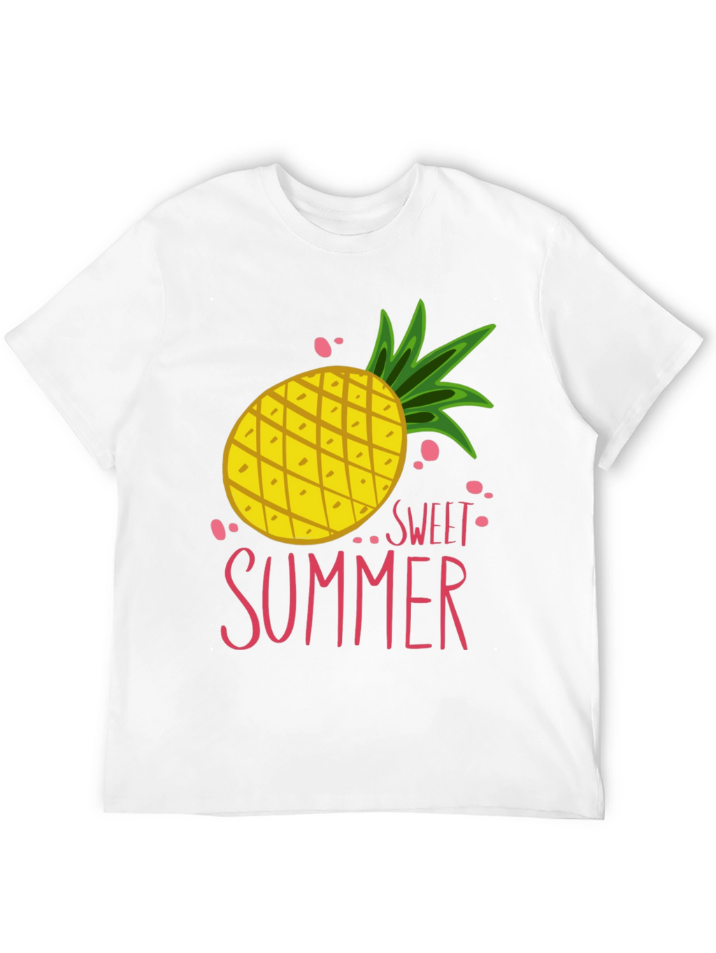 Sweet Summer Pineapple Graphic Tee
