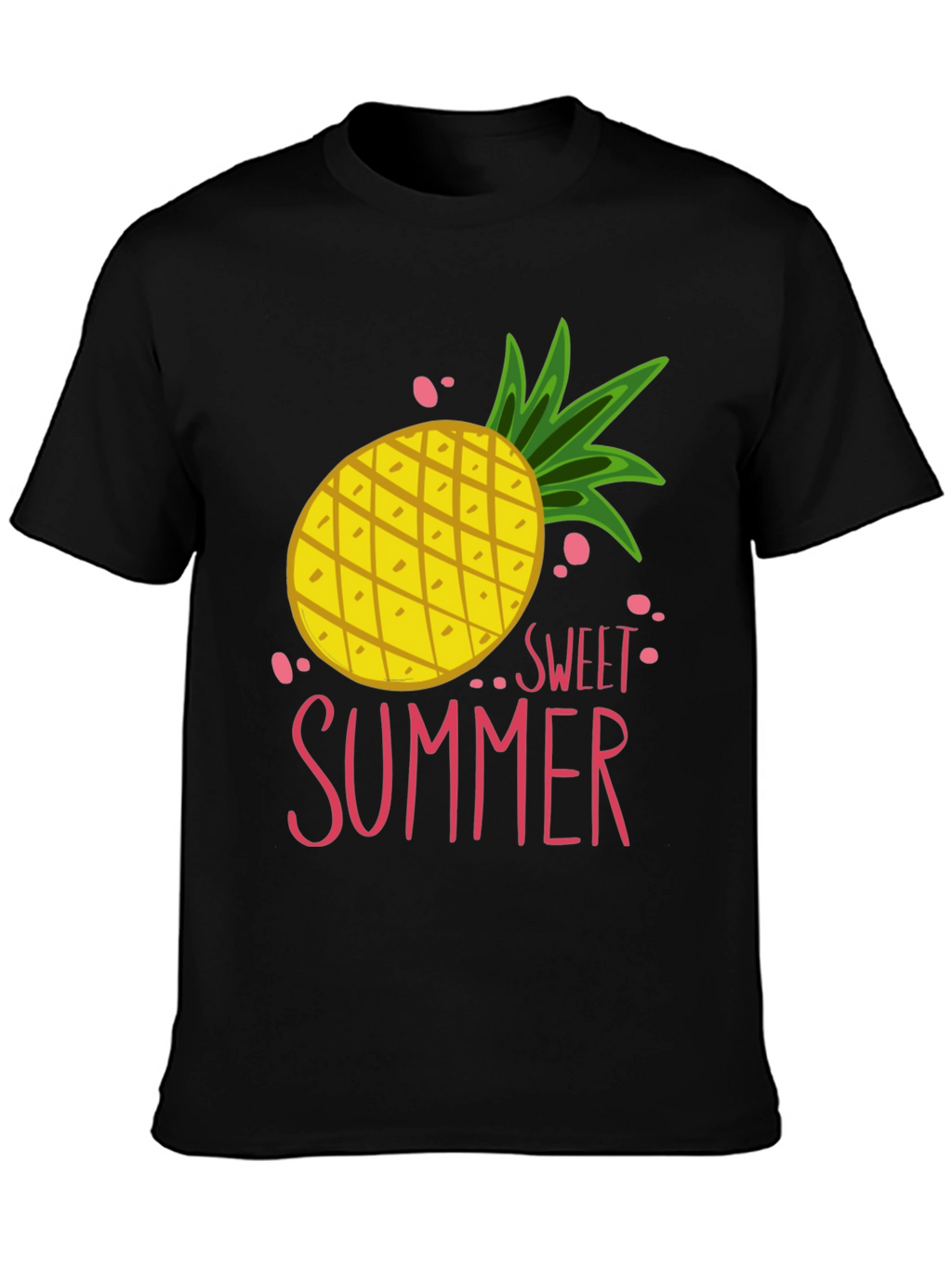 Sweet Summer Pineapple Graphic Tee