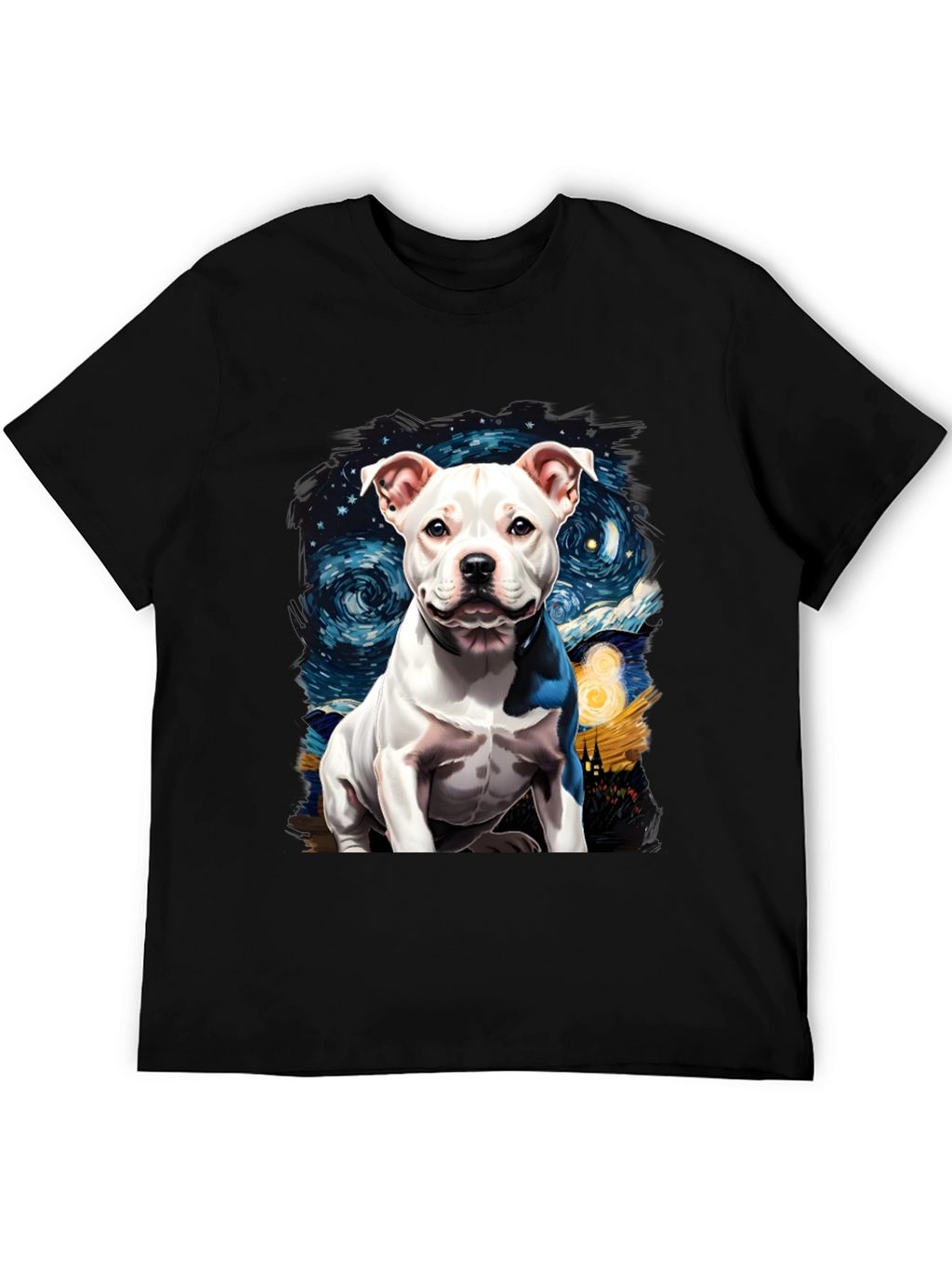 Dog Starry Night Graphic Tee