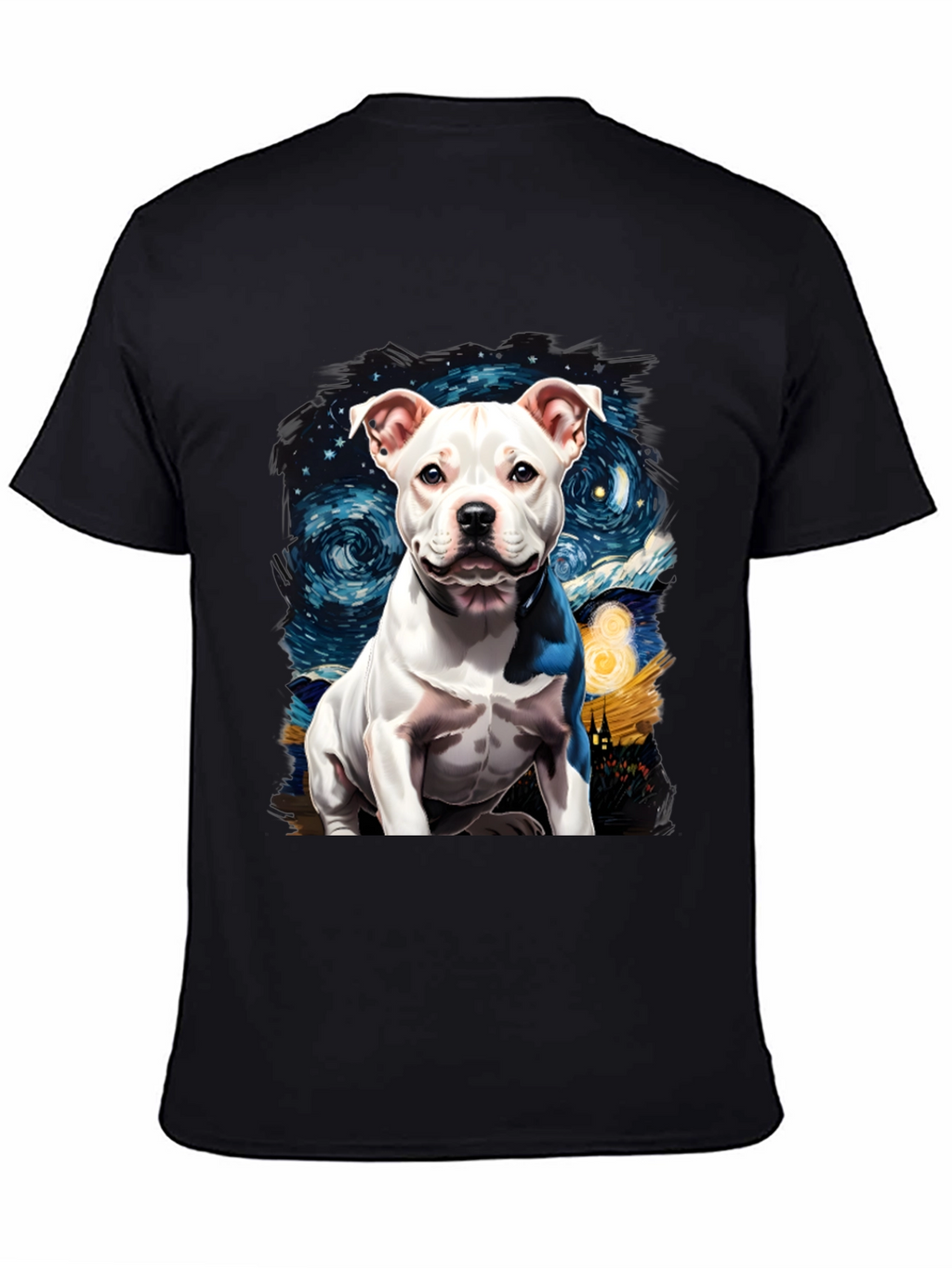 Dog Starry Night Graphic Tee