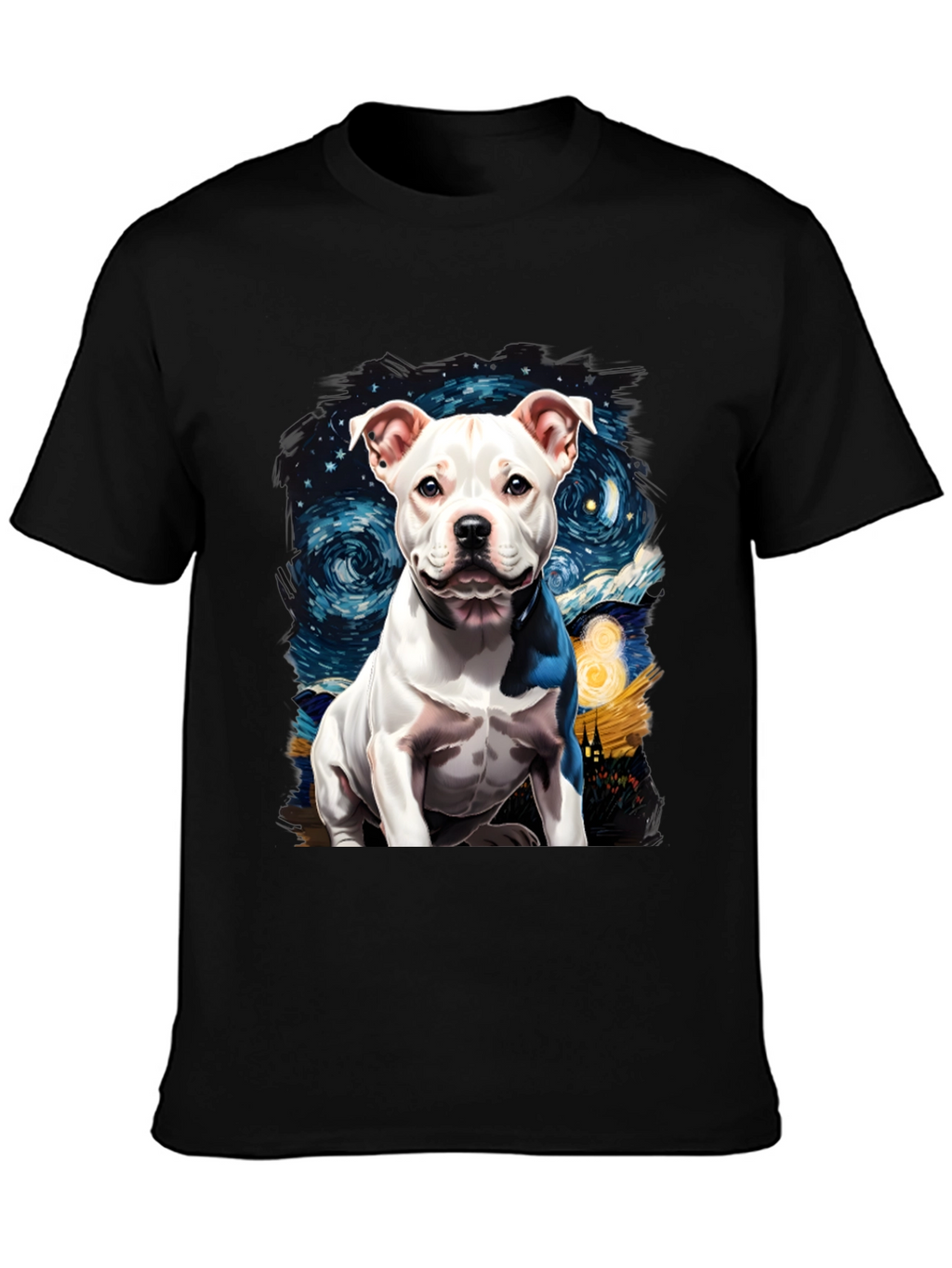Dog Starry Night Graphic Tee