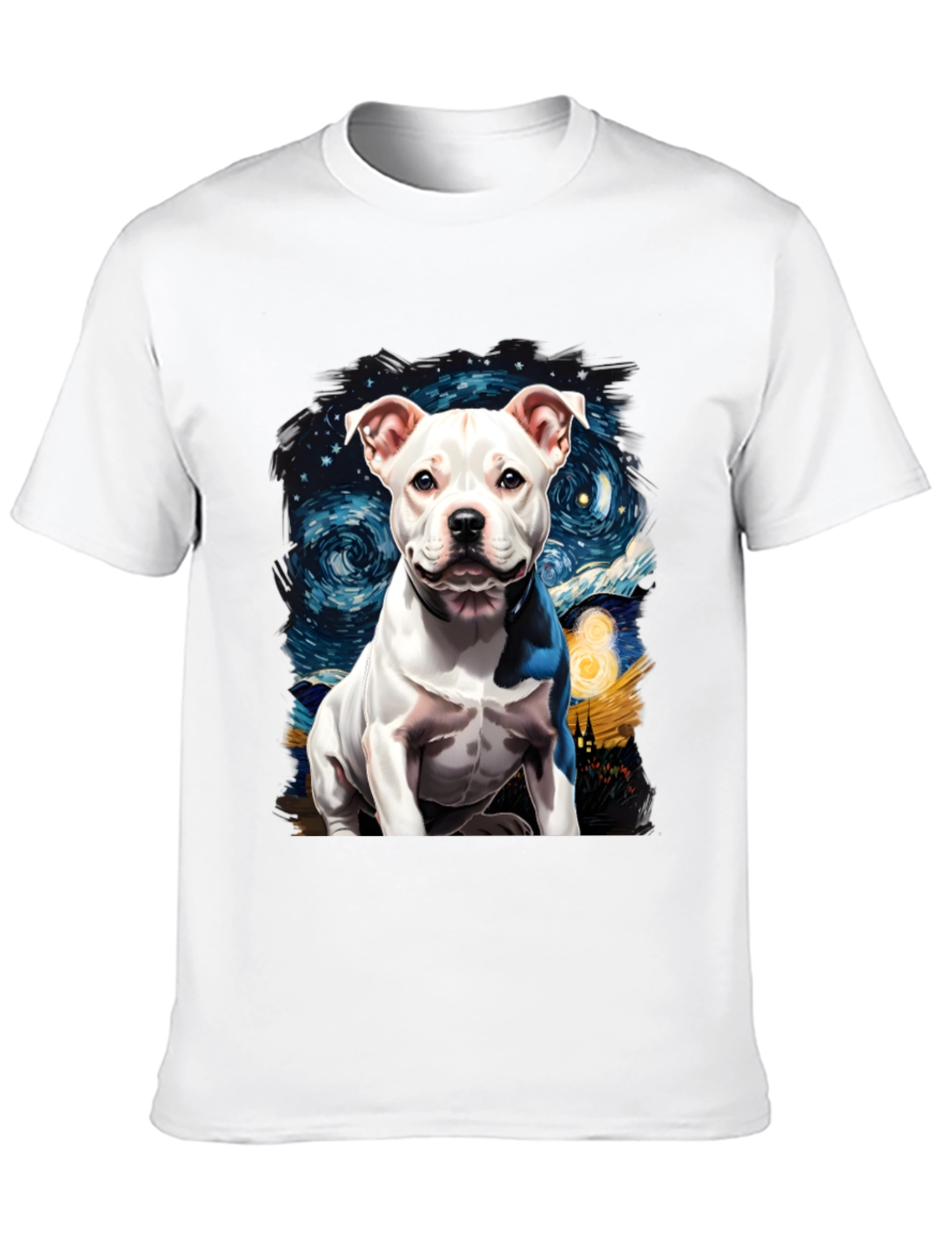 Dog Starry Night Graphic Tee