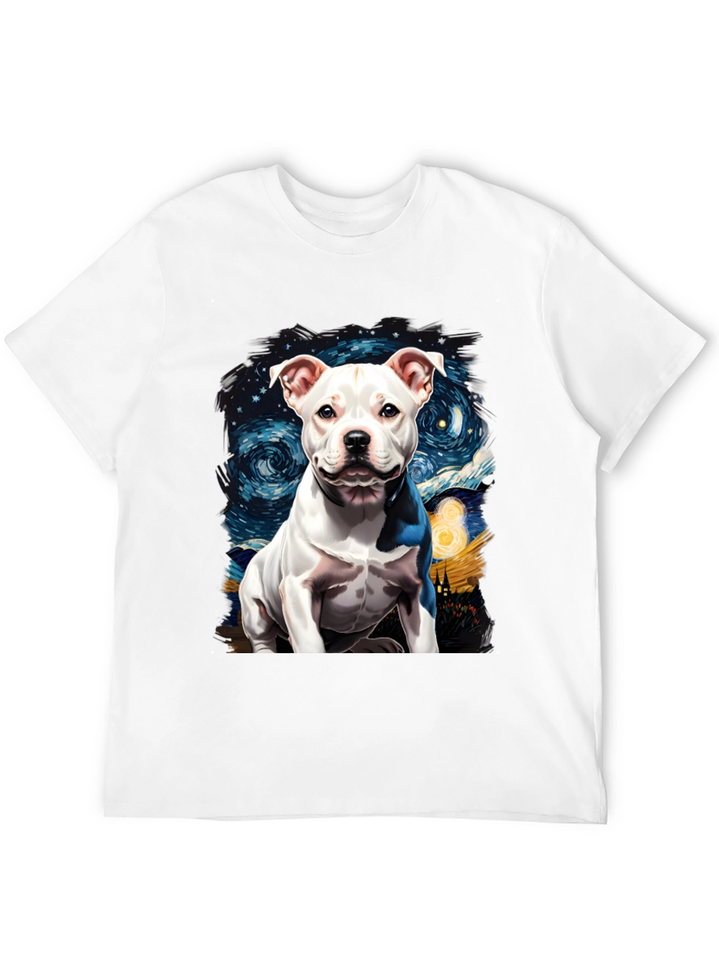 Dog Starry Night Graphic Tee