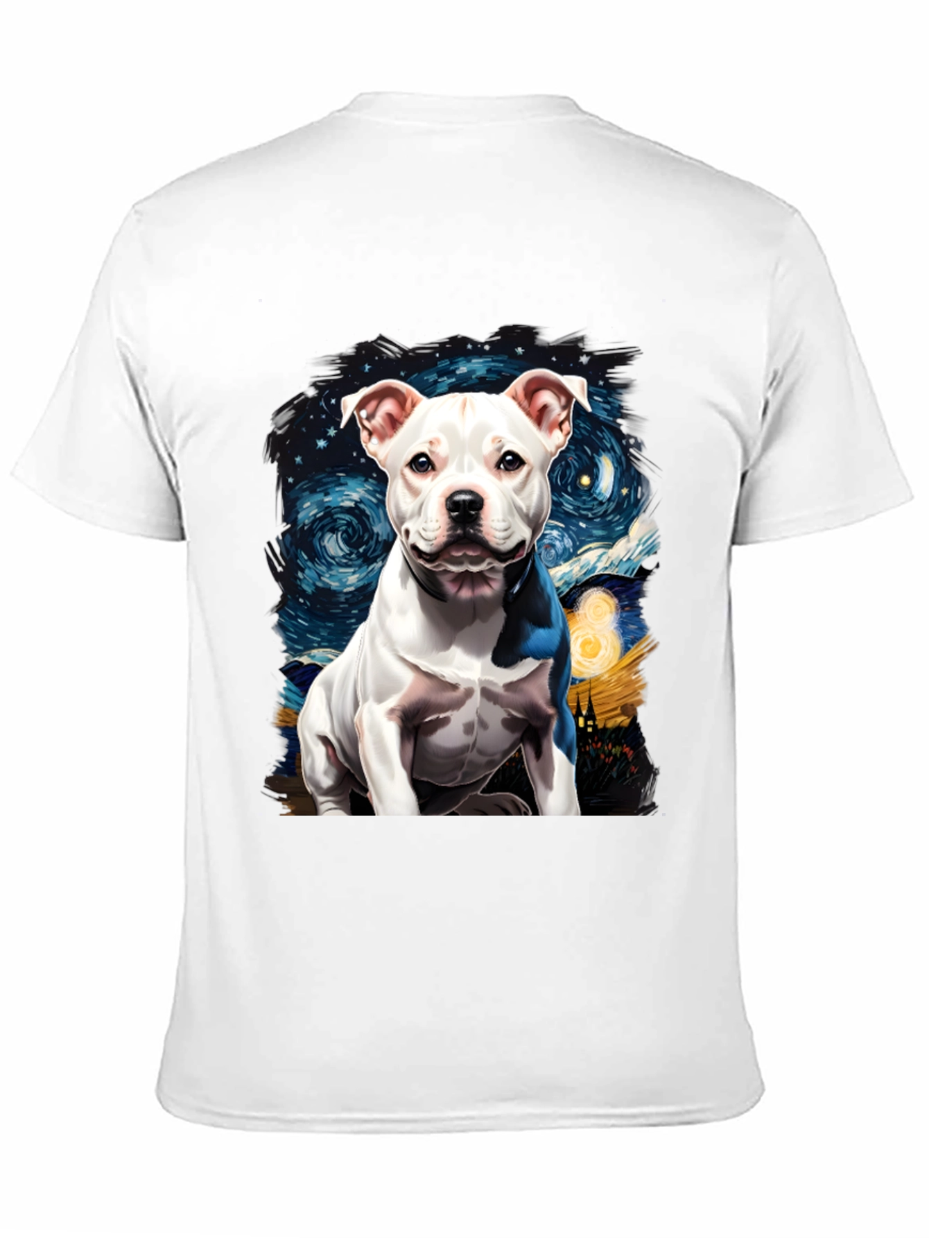 Dog Starry Night Graphic Tee