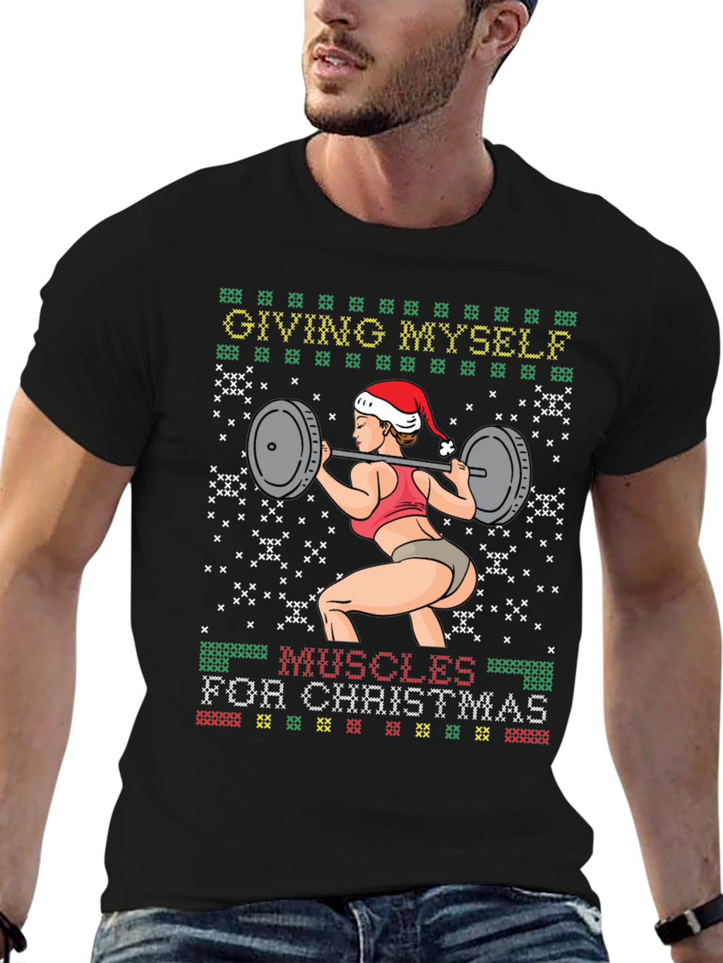 Muscles for Christmas T-Shirt