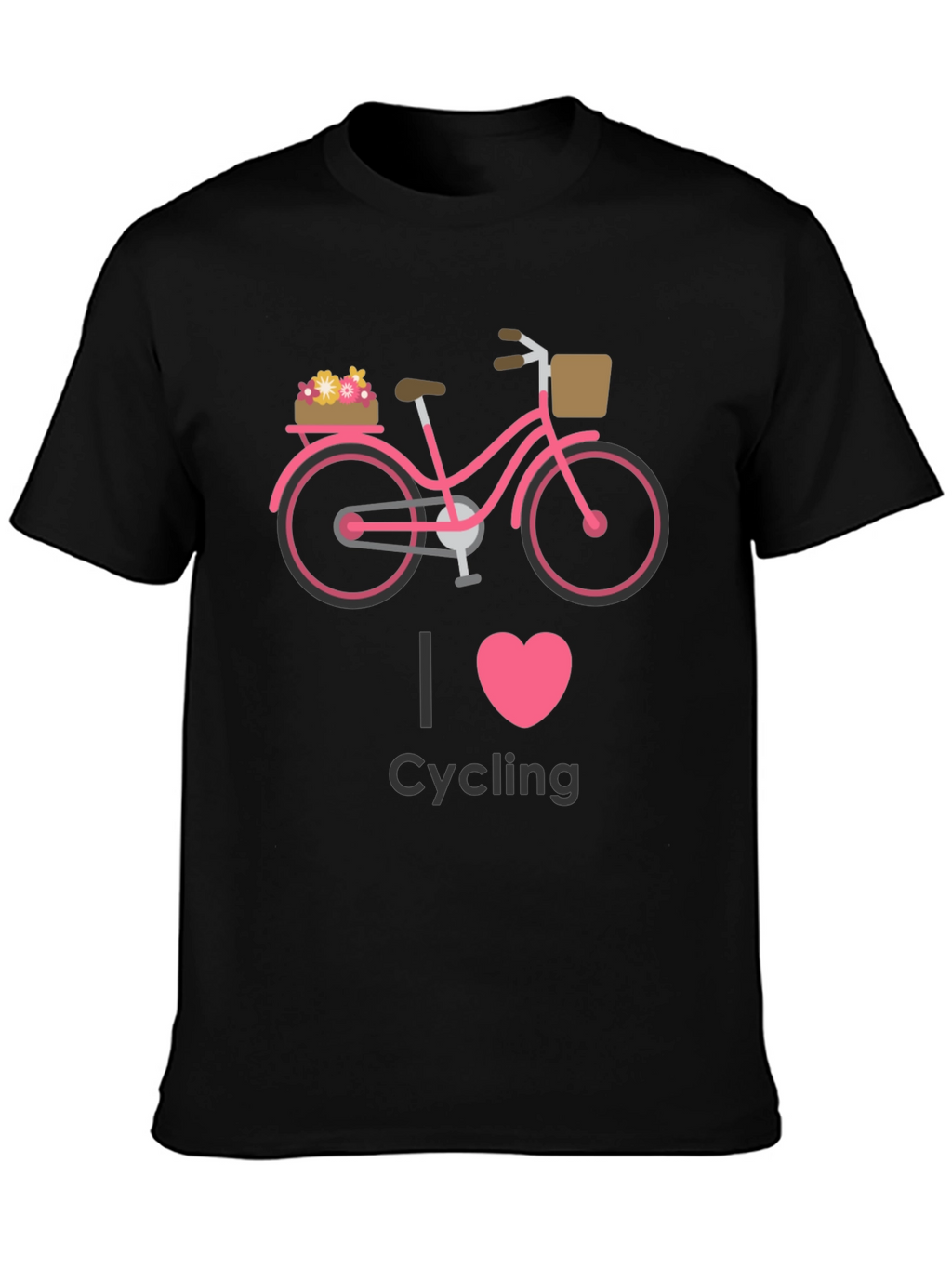 I Heart Cycling Graphic Tee