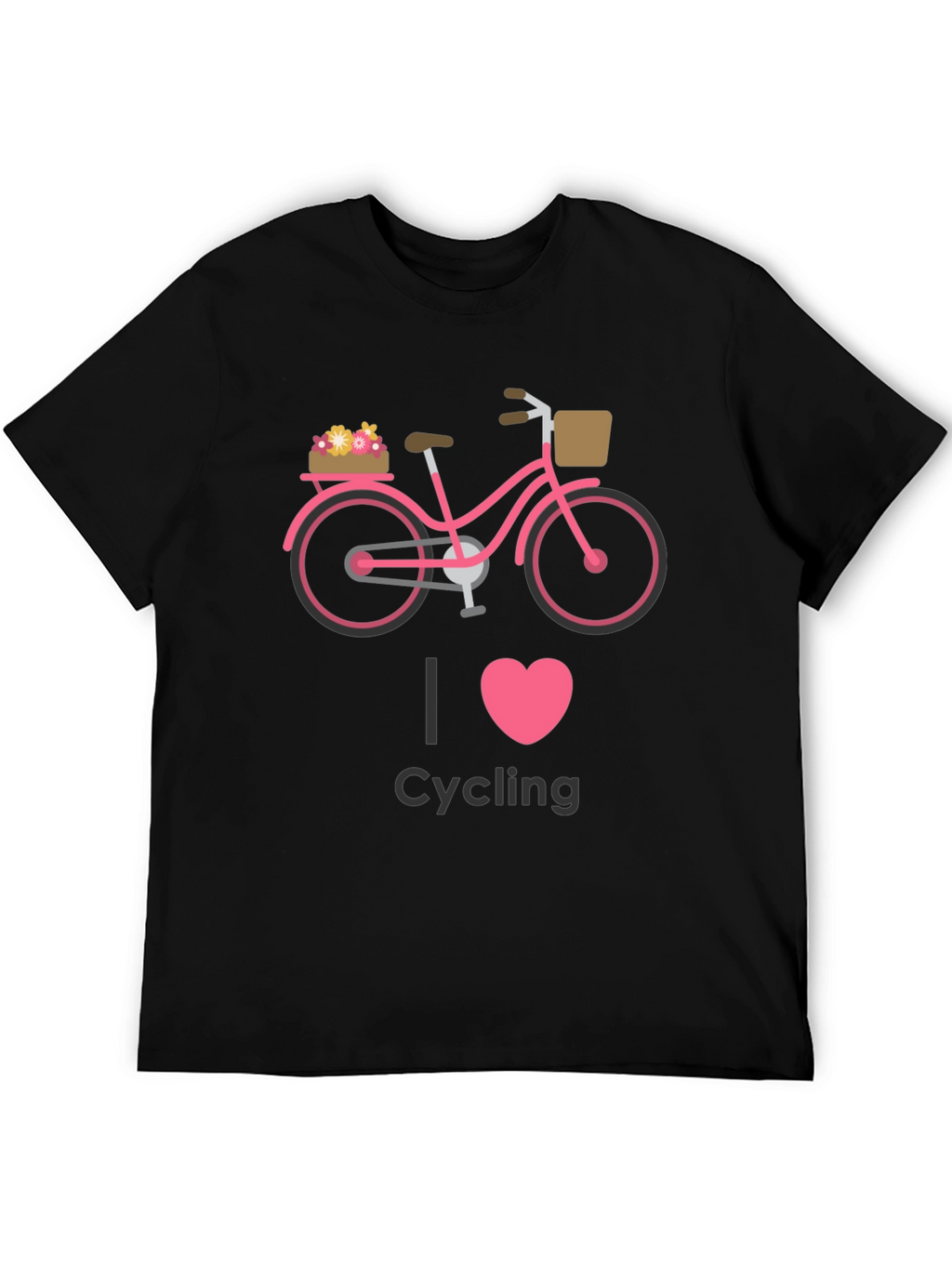 I Heart Cycling Graphic Tee