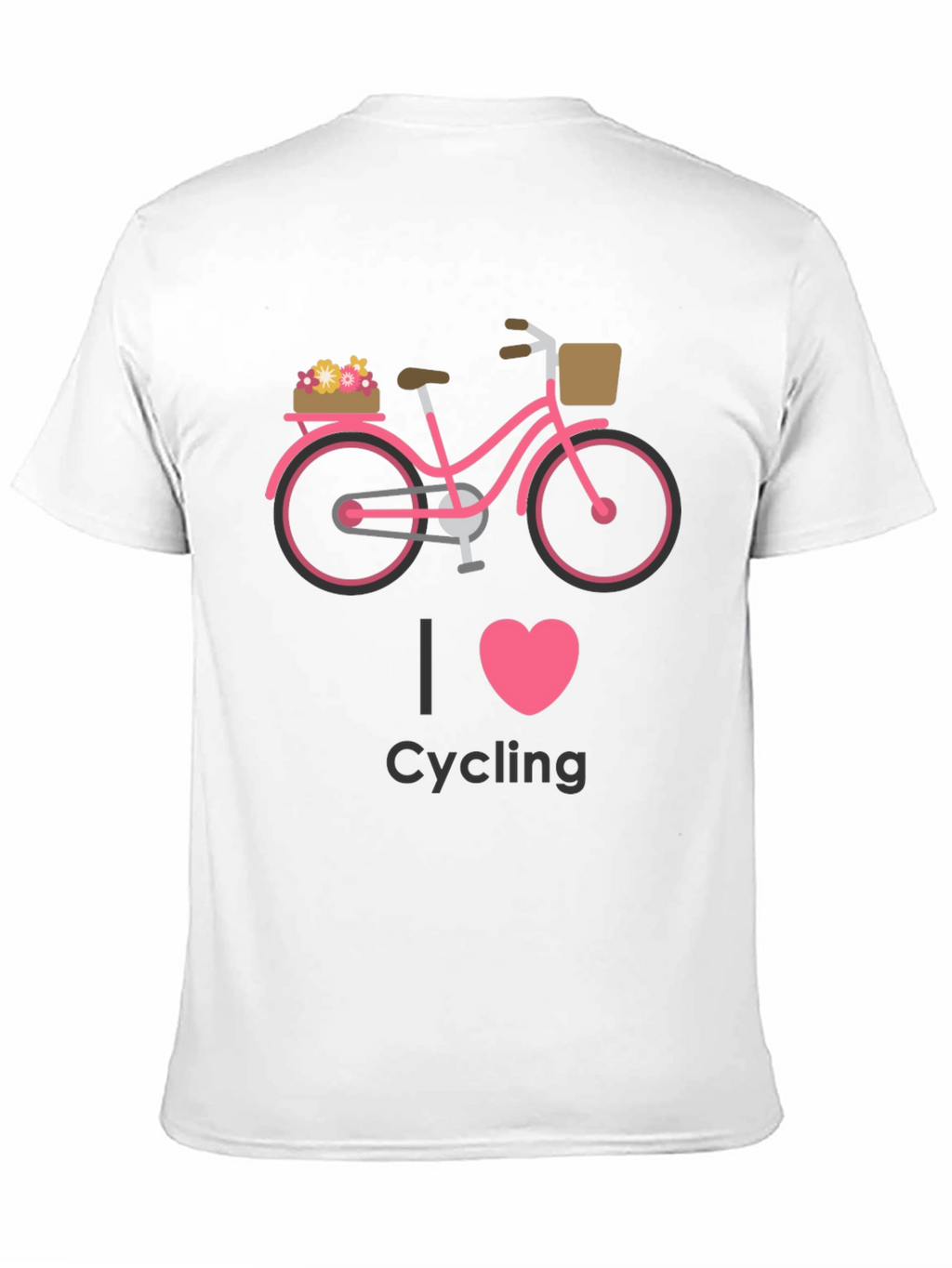 I Heart Cycling Graphic Tee