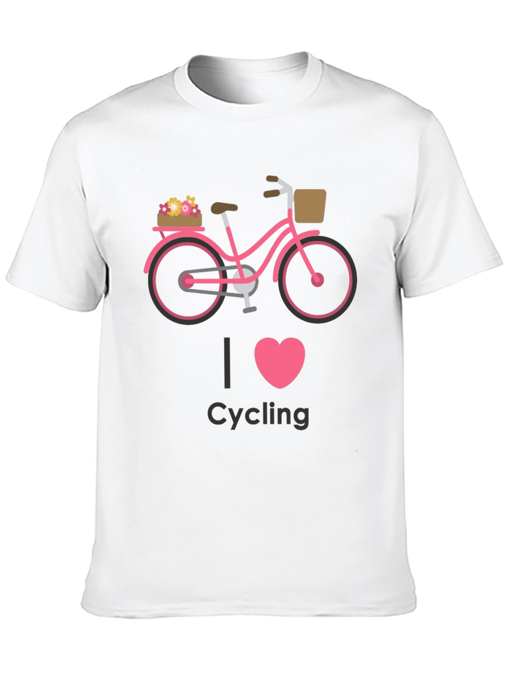 I Heart Cycling Graphic Tee