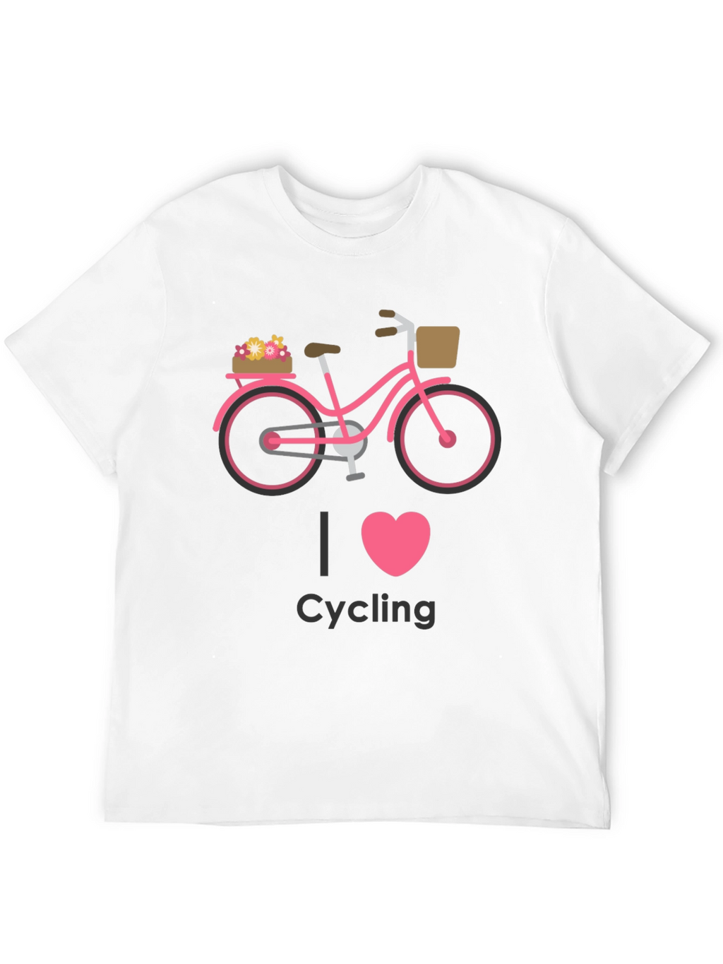 I Heart Cycling Graphic Tee