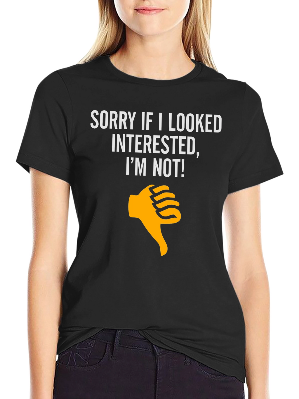 Funny Not Interested T-Shirt