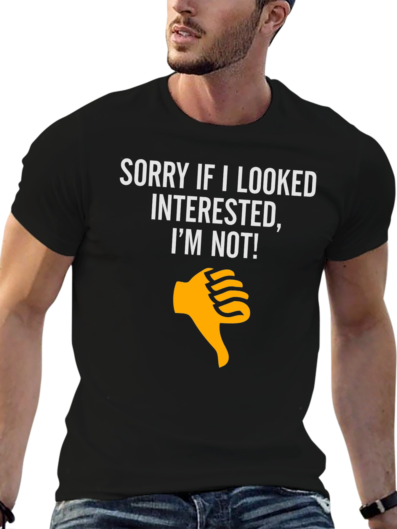 Funny Not Interested T-Shirt