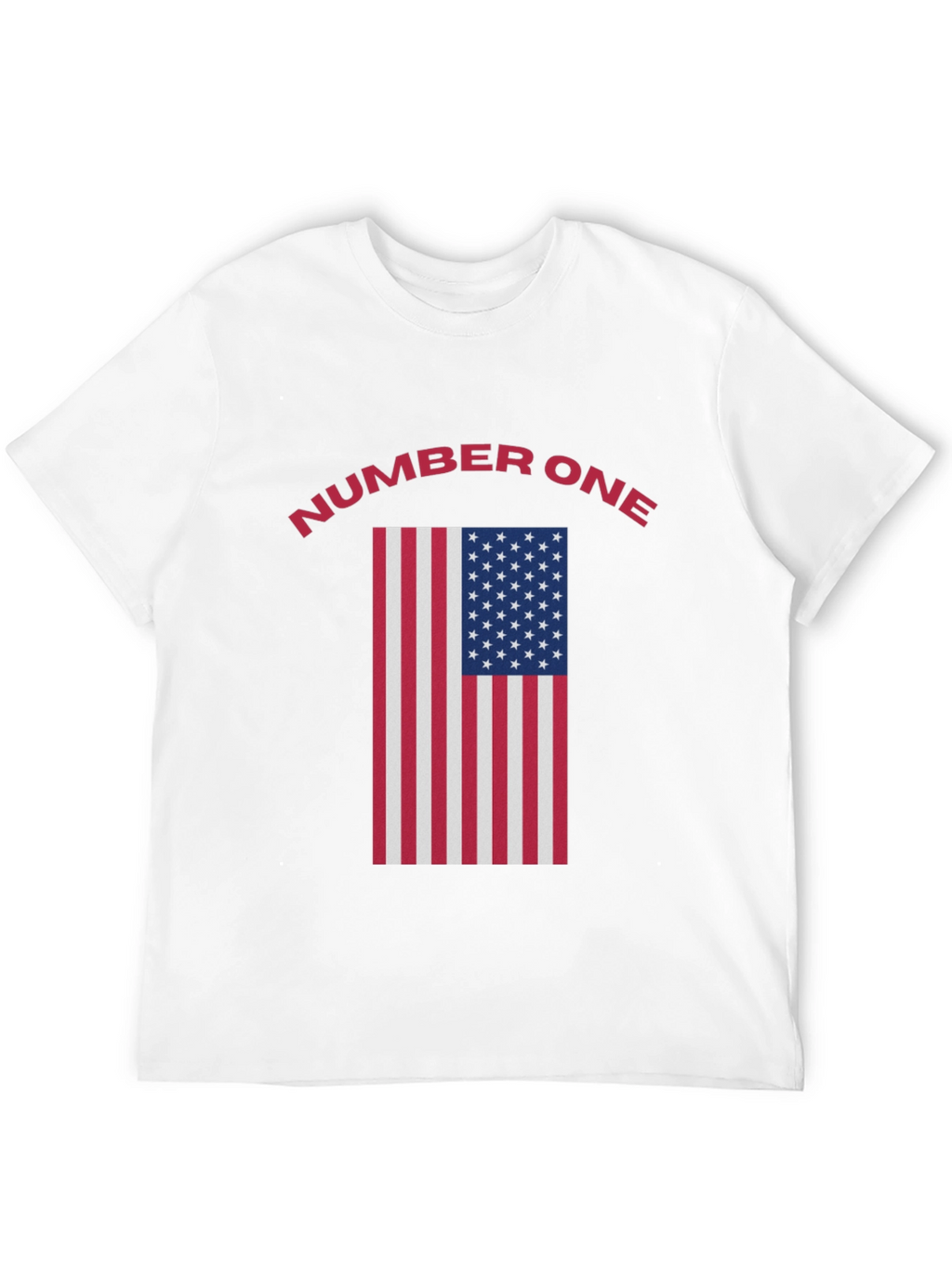 Number One American Flag T-Shirt