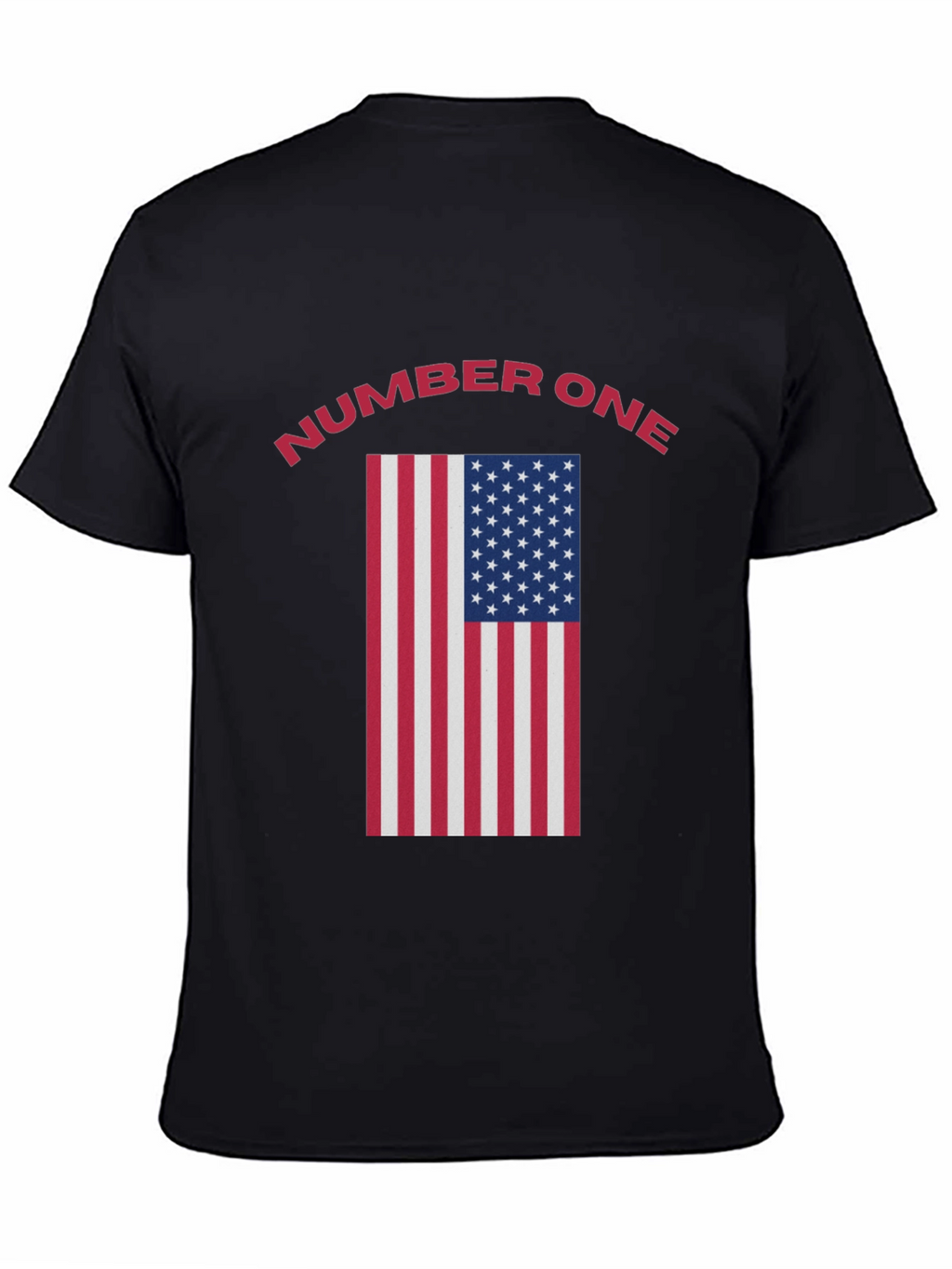 Number One American Flag T-Shirt