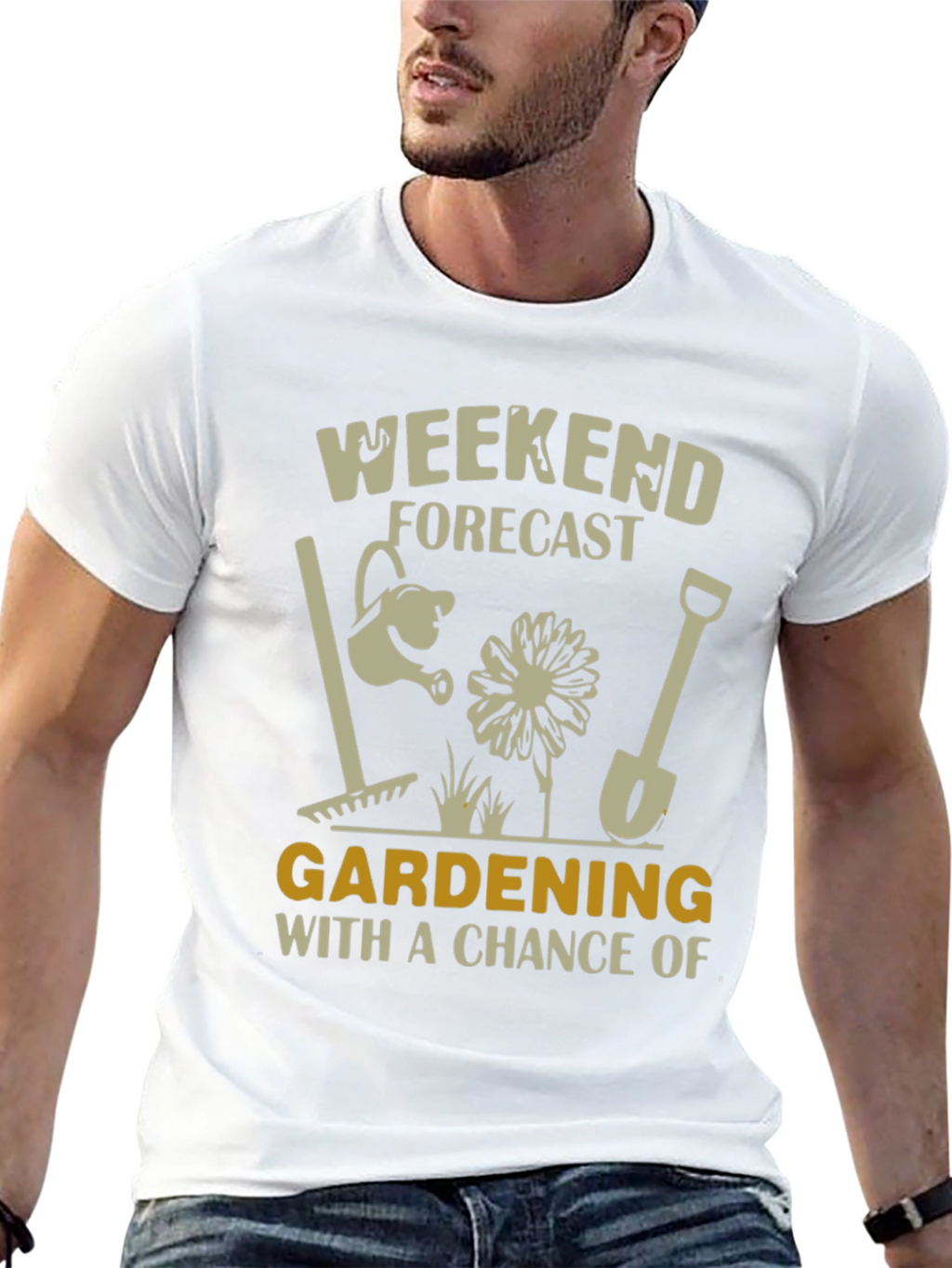 Gardening Weekend Forecast T-Shirt
