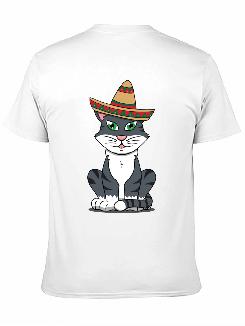 Cat in Sombrero Graphic Tee