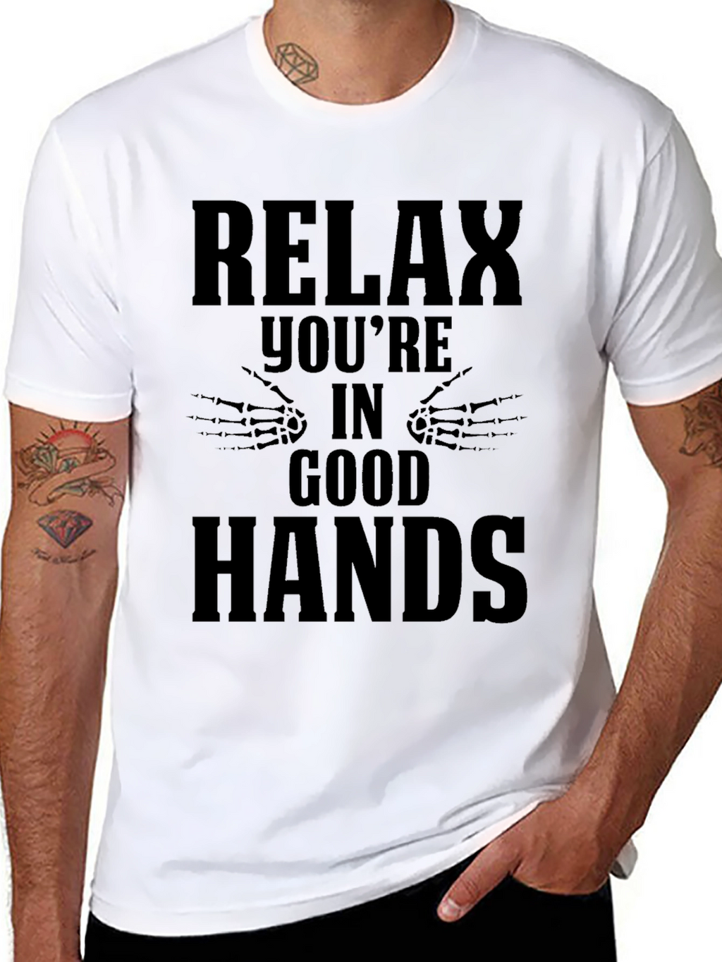 Relax Youre In Good Hands Graphic Tee