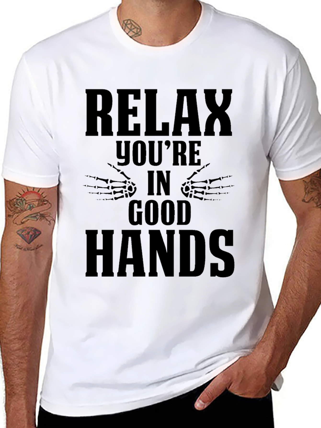Relax Youre In Good Hands Graphic Tee