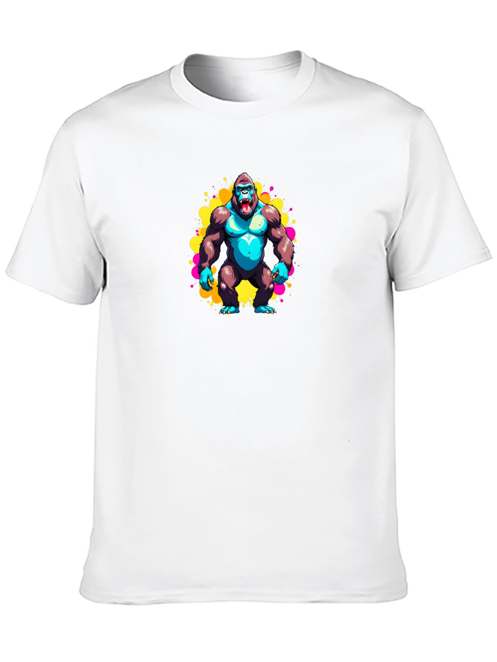 Vibrant Gorilla Graphic Tee - Bold & Fun!