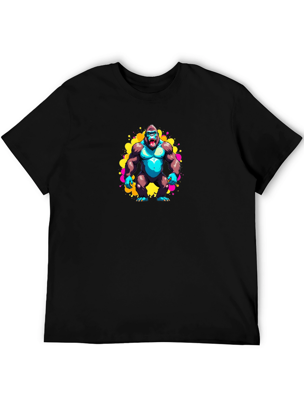 Vibrant Gorilla Graphic Tee - Bold & Fun!