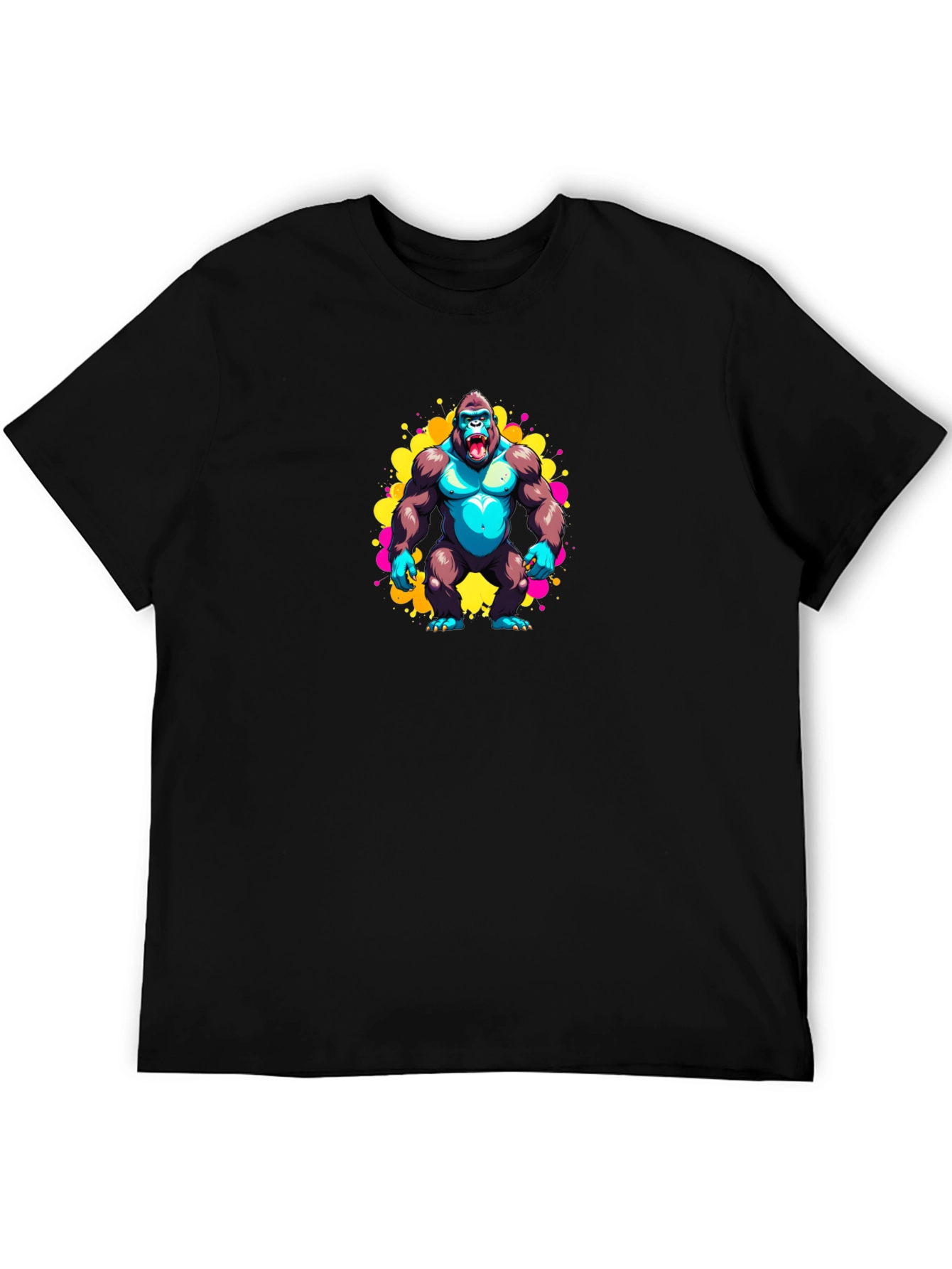 Vibrant Gorilla Graphic Tee - Bold & Fun!