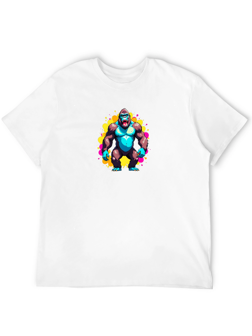 Vibrant Gorilla Graphic Tee - Bold & Fun!