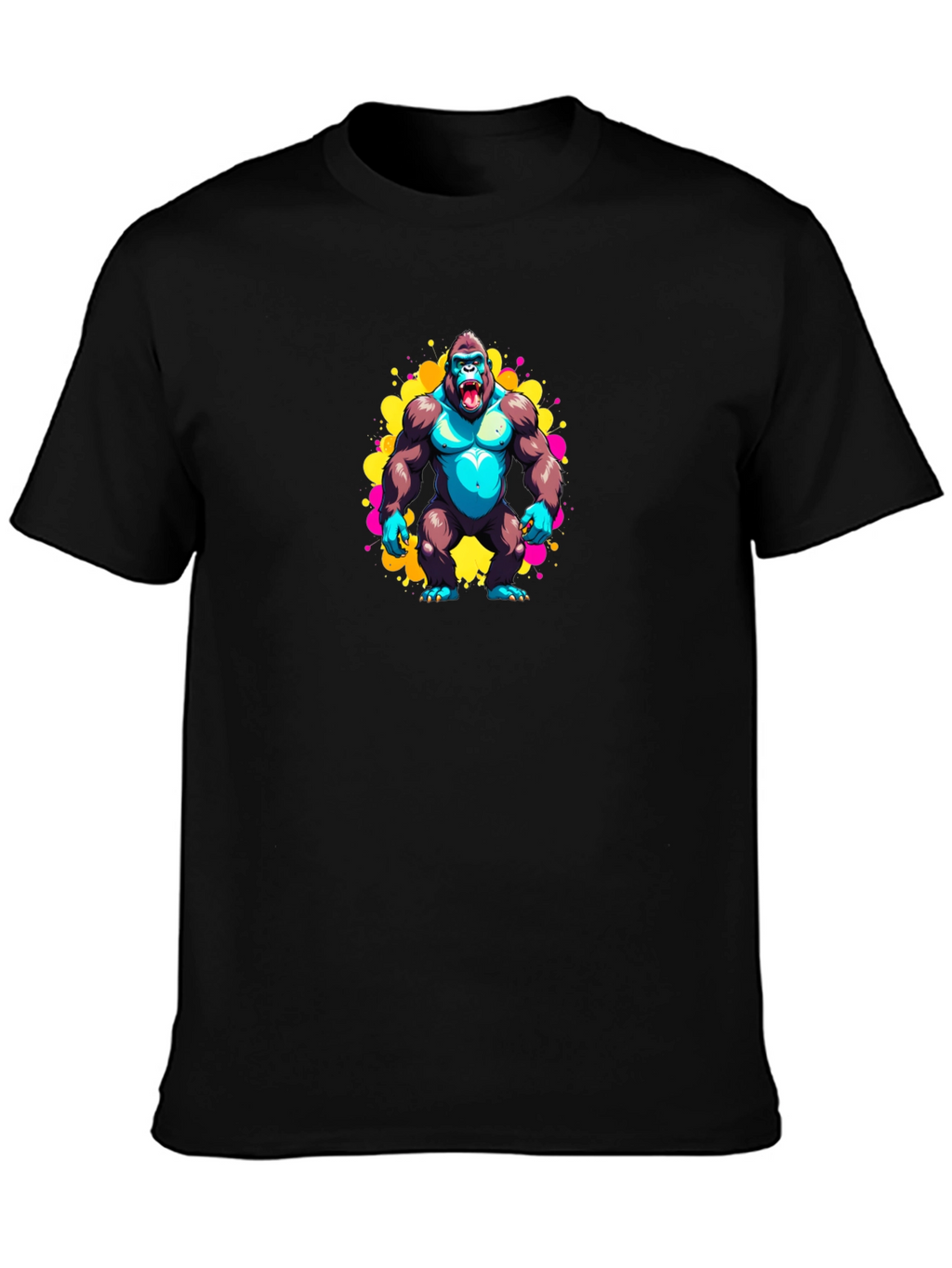 Vibrant Gorilla Graphic Tee - Bold & Fun!