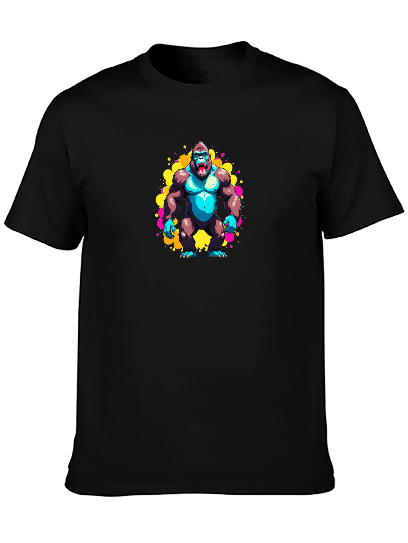 Vibrant Gorilla Graphic Tee - Bold & Fun!