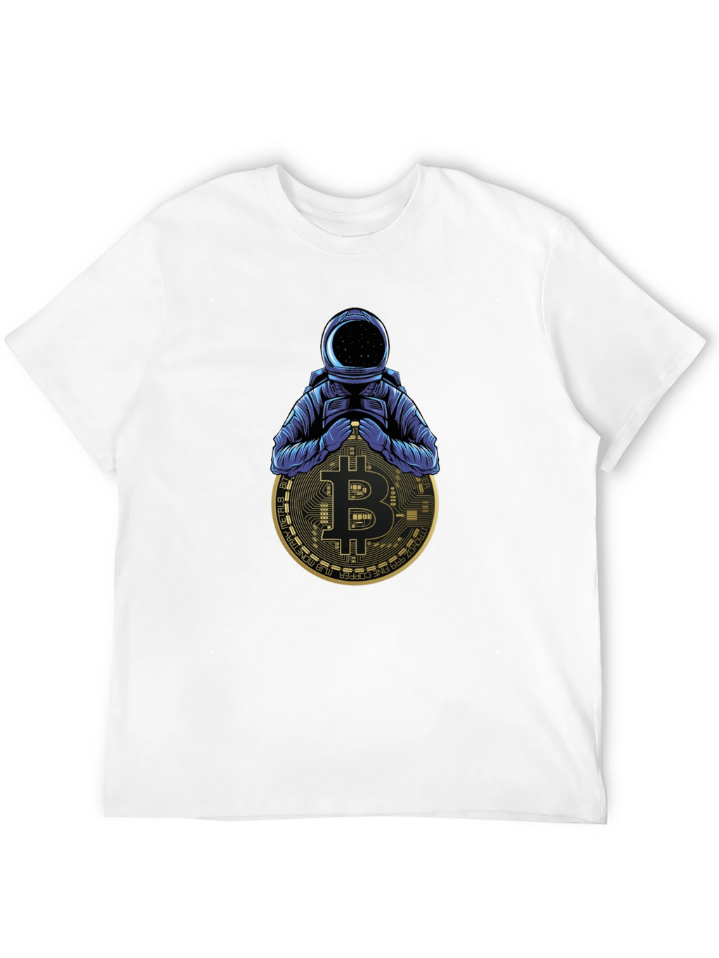Bitcoin Astronaut Black T-Shirt