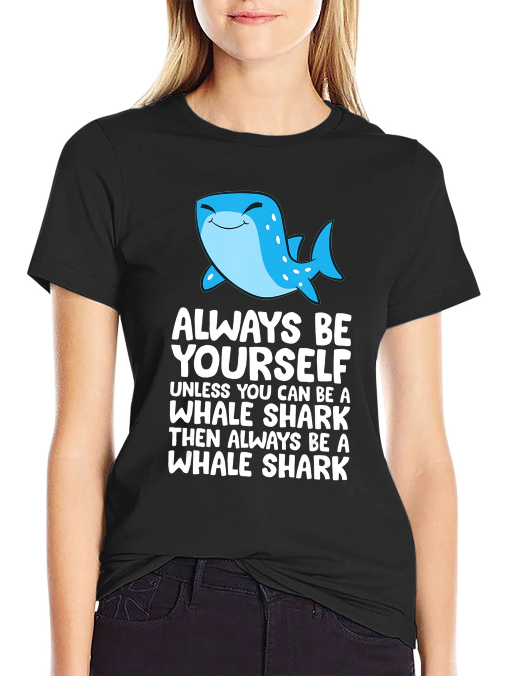 Whale Shark Graphic T-Shirt - Always Be Yourself Tee